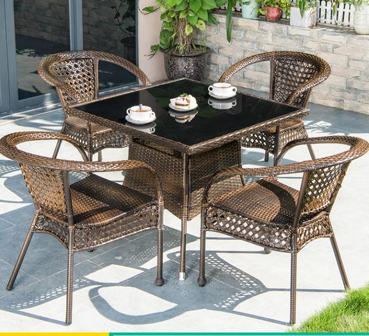 Woven chair set hotsell