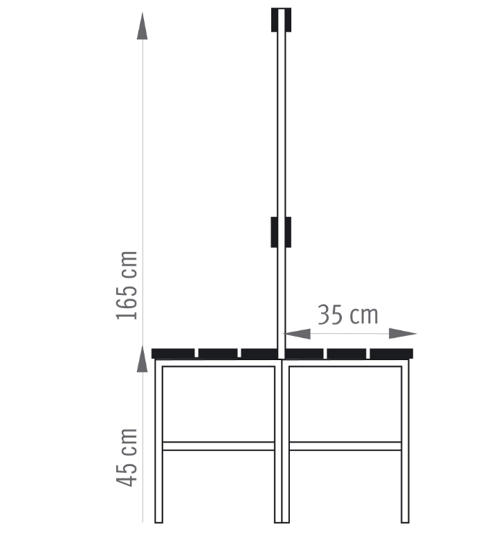 Hot sale double-sided dressing room bench single-sided coat rack foreign trade bathroom stool coat rack shoe hat rack bathroom