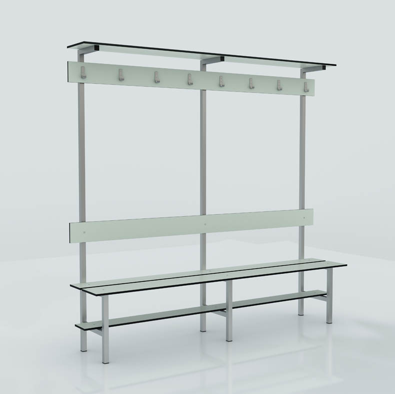 Modern Entryway Coat Rack with Bench, Hooks & Storage Shelves – Functional Organization Solution