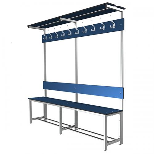 Hot Sale Dressing Room Bench Customized Cross-border Coat Rack Foreign Trade Bathroom Stool Coat Rack Shoe Rack Bathroom Bench
