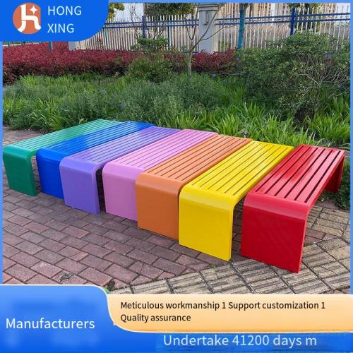 Commercial-Grade Park Benches – Galvanized Steel, Composite Wood & Solid Wood Designs