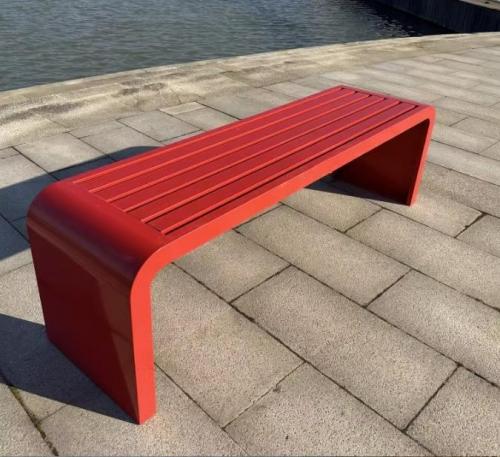 Rust-Proof Outdoor Seating: Galvanized Steel Chairs with Wooden or Composite Slats
