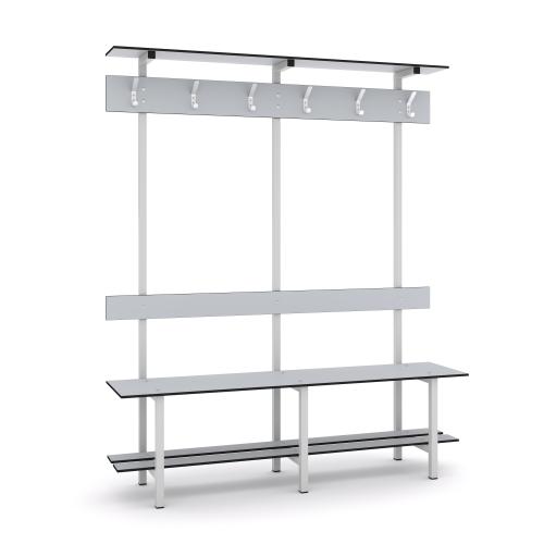 Stylish Multi-Functional Hallway Coat Rack with Bench, Hooks & Storage Shelves for Efficient Home Organization