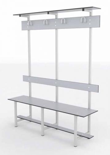 Eco-Friendly Entryway Coat Rack with Bench & Hooks – Crafted from Sustainable Materials for Organized Spaces