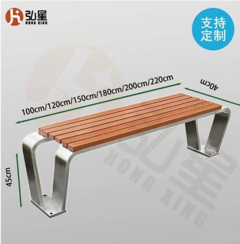 Heavy-Duty Galvanized Steel Outdoor Benches for Parks, Gardens & Commercial Areas